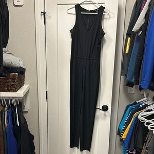 Black Sleeveless Jumpsuit